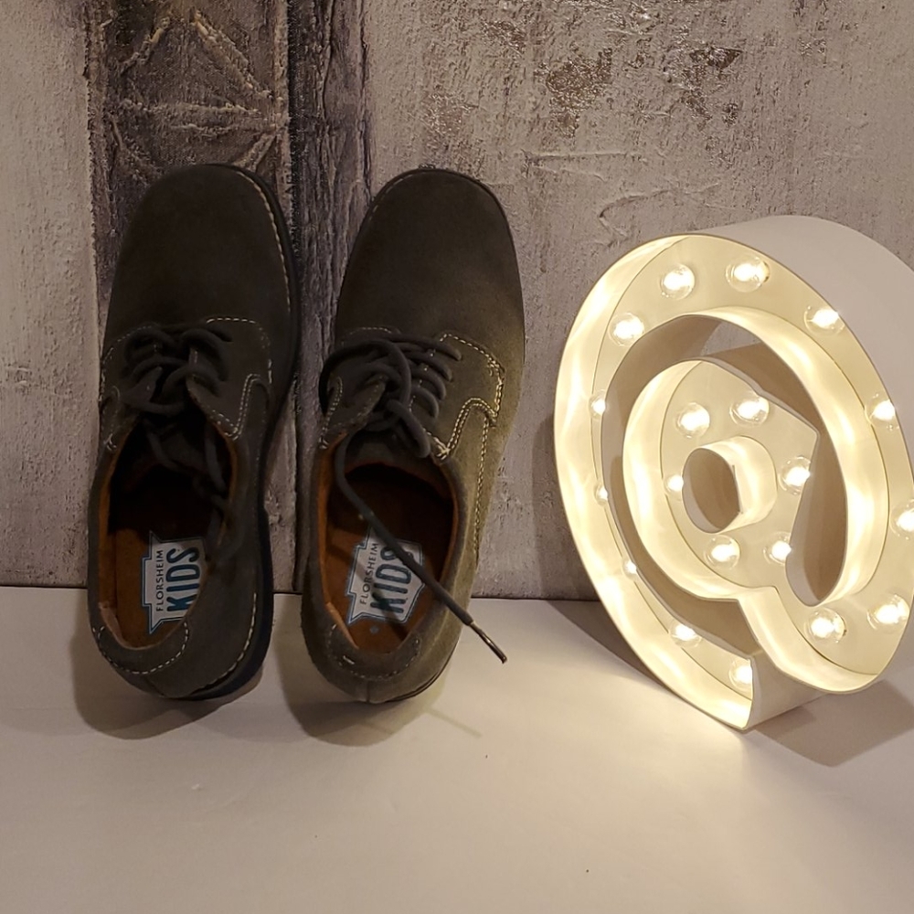 Florsheim Kids Genuine Leather Upper Shoes… - Picture 2 of 11